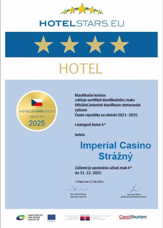 Imperial Casino Strazny Hotel Eksteriør bilde